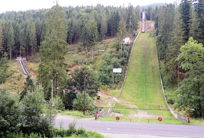 Ski jumping hill K-65 in Wisła Łabajów